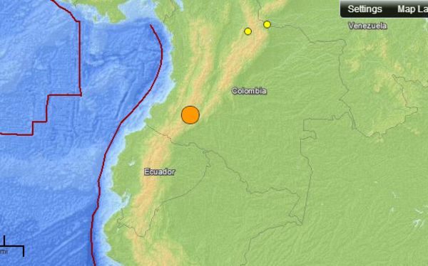 noticias televisión temblor terremoto sismo Colombia 21 de setiembre 2012